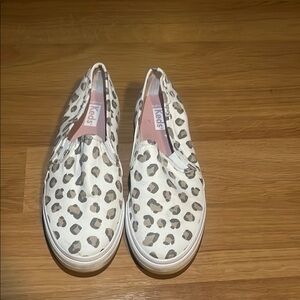Keds Leopard Print Slip-On Sneakers